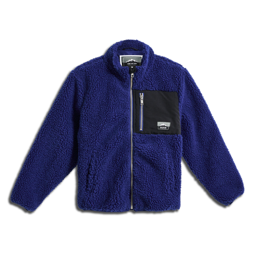 stmVENTURE FLEECE JACKET, NAVY PEONY, packshot