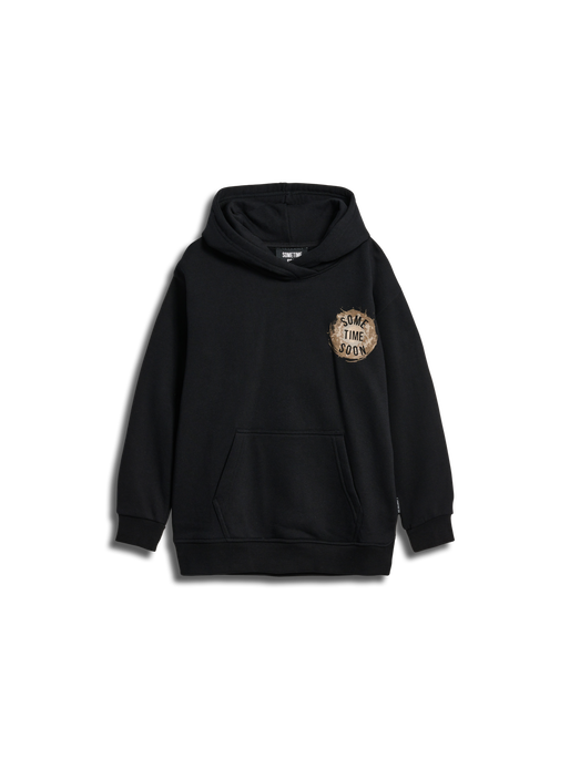 stsMORENO HOODIE, BLACK stsMORENO HOODIE, BLACK, packshot