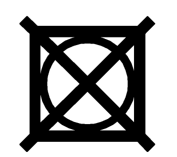 No secar a máquina No secar a máquina